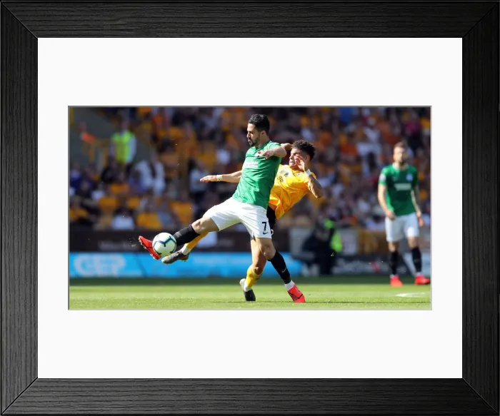 Framed Print : Premier League Showdown: Wolverhampton Wanderers vs. Brighton & Hove Albion at Stamford Bridge (20APR19) Framed Print : Premier League Showdown: Wolverhampton Wanderers vs. Brighton & Hove Albion at Stamford Bridge (20APR19)