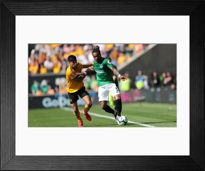 Framed Print : Premier League Showdown: Wolverhampton Wanderers vs. Brighton and Hove Albion at Stamford Bridge (20APR19) Framed Print : Premier League Showdown: Wolverhampton Wanderers vs. Brighton and Hove Albion at Stamford Bridge (20APR19)