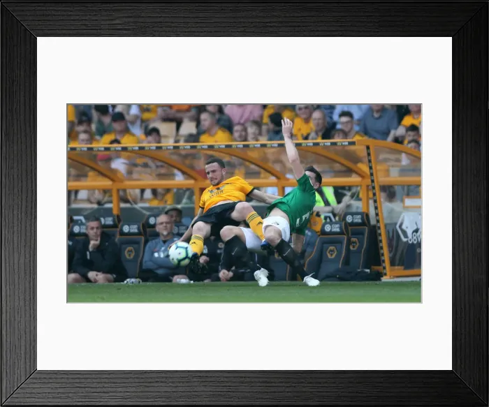 Framed Print : Premier League Clash: Wolverhampton Wanderers vs. Brighton and Hove Albion at Stamford Bridge (20APR19) Framed Print : Premier League Clash: Wolverhampton Wanderers vs. Brighton and Hove Albion at Stamford Bridge (20APR19)