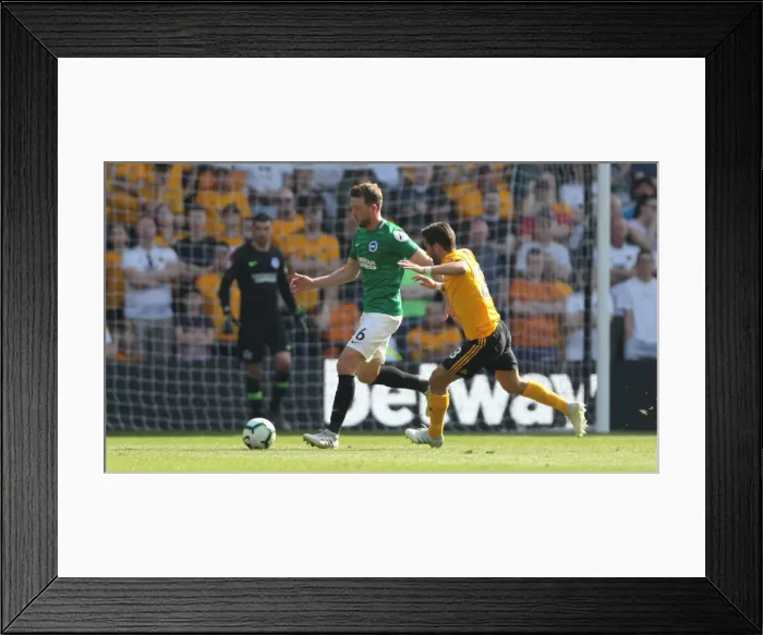 Framed Print : Premier League Showdown: Wolverhampton Wanderers vs. Brighton and Hove Albion at Stamford Bridge (20APR19) Framed Print : Premier League Showdown: Wolverhampton Wanderers vs. Brighton and Hove Albion at Stamford Bridge (20APR19)