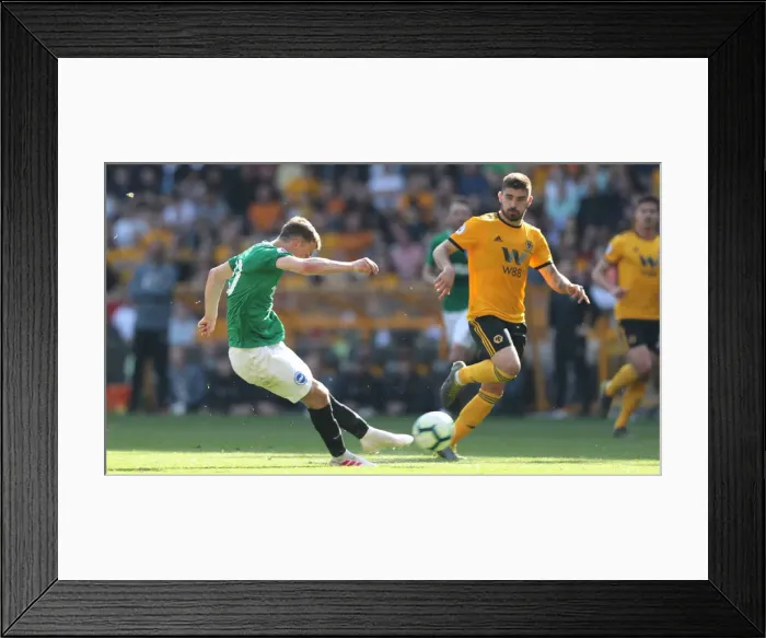 Framed Print : Premier League Showdown: Wolverhampton Wanderers vs. Brighton and Hove Albion at Stamford Bridge (20APR19) Framed Print : Premier League Showdown: Wolverhampton Wanderers vs. Brighton and Hove Albion at Stamford Bridge (20APR19)