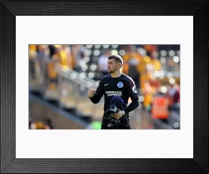 Framed Print : Premier League Showdown: Wolverhampton Wanderers vs. Brighton and Hove Albion at Stamford Bridge (20APR19)