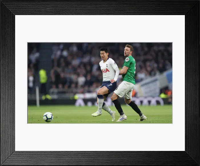 Framed Print : Premier League Showdown: Tottenham Hotspur vs. Brighton and Hove Albion (23APR19) Framed Print : Premier League Showdown: Tottenham Hotspur vs. Brighton and Hove Albion (23APR19)