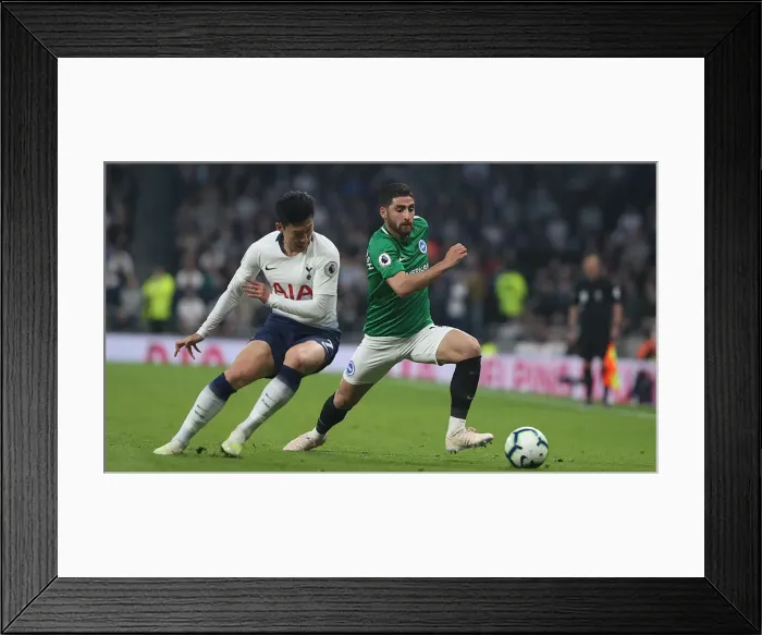 Framed Print : Premier League Showdown: Tottenham Hotspur vs. Brighton and Hove Albion (23APR19) Framed Print : Premier League Showdown: Tottenham Hotspur vs. Brighton and Hove Albion (23APR19)