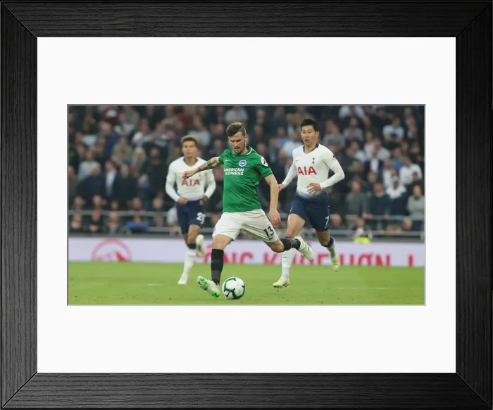 Framed Print : Intense Premier League Showdown: Tottenham Hotspur vs. Brighton and Hove Albion (23APR19) Framed Print : Intense Premier League Showdown: Tottenham Hotspur vs. Brighton and Hove Albion (23APR19)