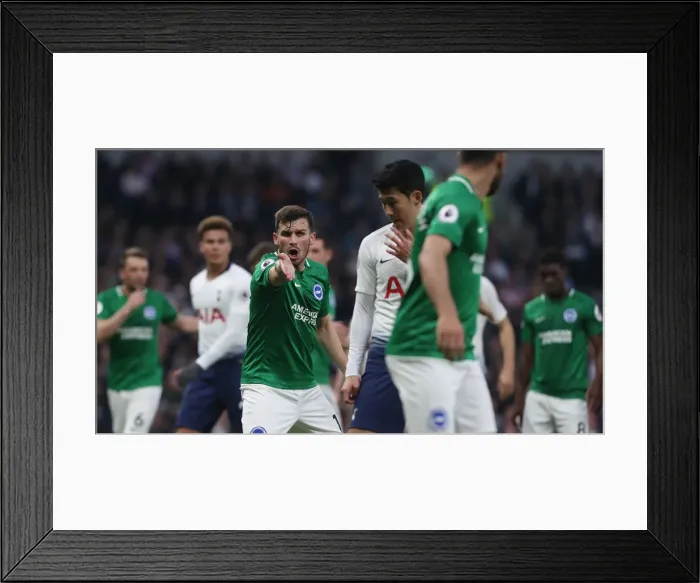 Framed Print : Intense Premier League Showdown: Tottenham Hotspur vs. Brighton and Hove Albion (23APR19) Framed Print : Intense Premier League Showdown: Tottenham Hotspur vs. Brighton and Hove Albion (23APR19)