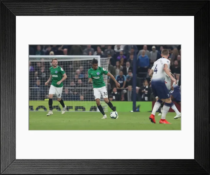 Framed Print : Intense Premier League Showdown: Tottenham Hotspur vs. Brighton and Hove Albion (23APR19) Framed Print : Intense Premier League Showdown: Tottenham Hotspur vs. Brighton and Hove Albion (23APR19)