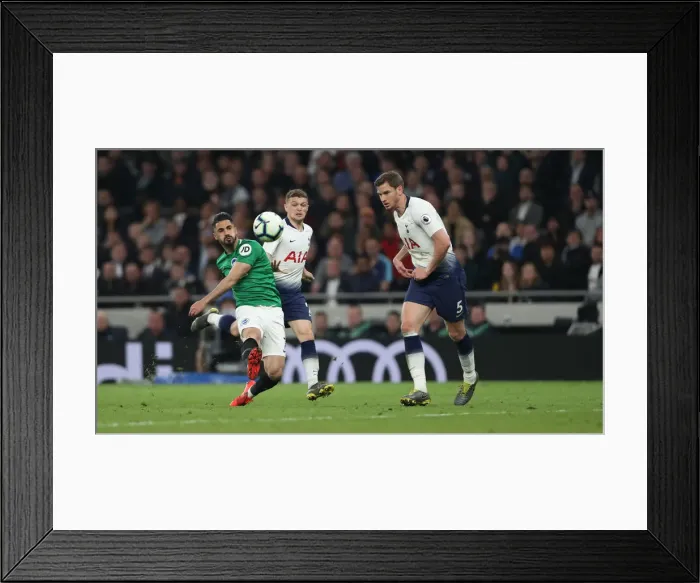 Framed Print : Premier League Showdown: Tottenham Hotspur vs. Brighton and Hove Albion (23APR19) Framed Print : Premier League Showdown: Tottenham Hotspur vs. Brighton and Hove Albion (23APR19)