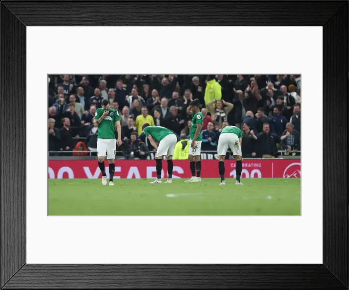 Framed Print : Intense Premier League Showdown: Tottenham Hotspur vs. Brighton and Hove Albion (23APR19) Framed Print : Intense Premier League Showdown: Tottenham Hotspur vs. Brighton and Hove Albion (23APR19)