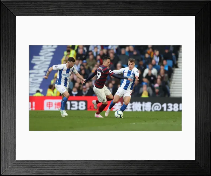 Framed Print : Brighton and Newcastle Face Off in Premier League Clash at American Express Community Stadium (27APR19) Framed Print : Brighton and Newcastle Face Off in Premier League Clash at American Express Community Stadium (27APR19)