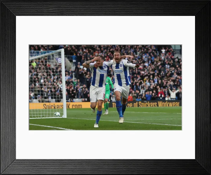 Framed Print : Intense Premier League Showdown: Brighton & Hove Albion vs. Newcastle United (27APR19) Framed Print : Intense Premier League Showdown: Brighton & Hove Albion vs. Newcastle United (27APR19)