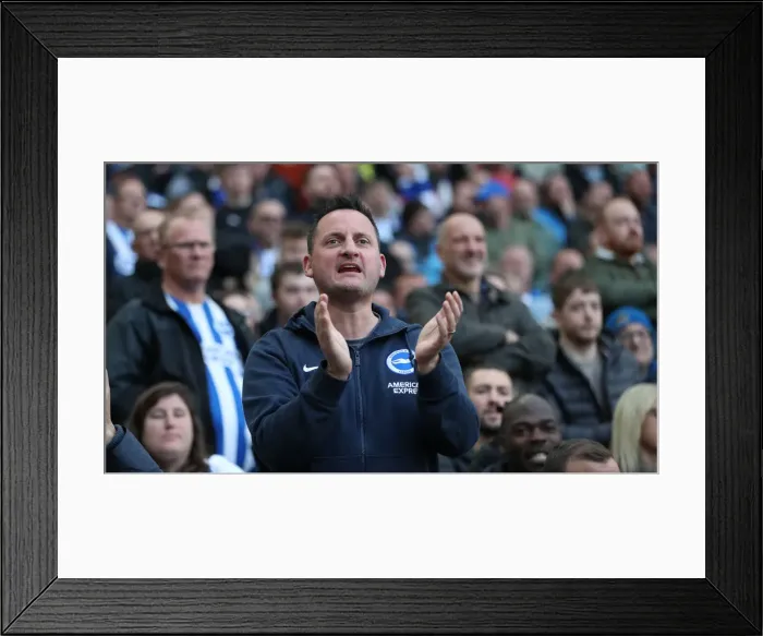 Framed Print : Premier League Showdown: Brighton & Hove Albion vs. Newcastle United (27APR19) - American Express Community Stadium Framed Print : Premier League Showdown: Brighton & Hove Albion vs. Newcastle United (27APR19) - American Express Community Stadium