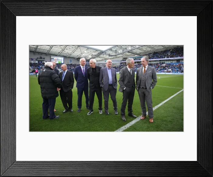 Framed Print : Premier League Showdown: Brighton & Hove Albion vs. Newcastle United (27APR19) - American Express Community Stadium Framed Print : Premier League Showdown: Brighton & Hove Albion vs. Newcastle United (27APR19) - American Express Community Stadium