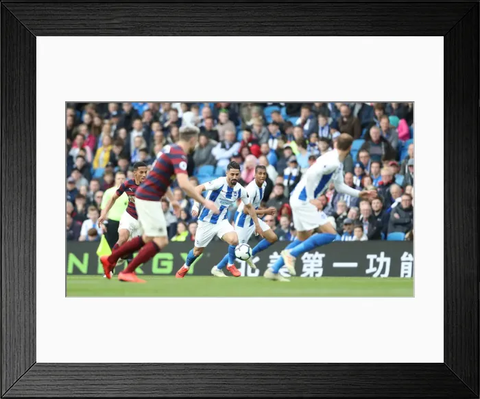 Framed Print : Brighton and Hove Albion vs. Newcastle United: A Premier League Clash at American Express Community Stadium (27APR19) Framed Print : Brighton and Hove Albion vs. Newcastle United: A Premier League Clash at American Express Community Stadium (27APR19)