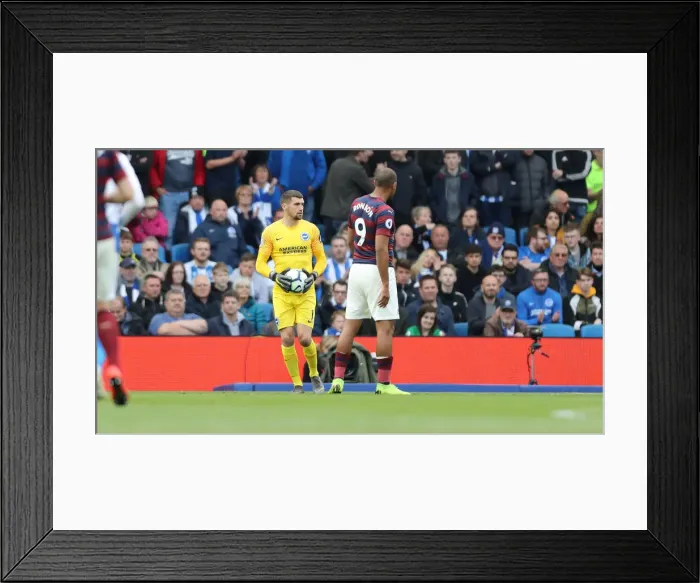 Framed Print : Premier League Showdown: Brighton & Hove Albion vs. Newcastle United (27APR19) - American Express Community Stadium Framed Print : Premier League Showdown: Brighton & Hove Albion vs. Newcastle United (27APR19) - American Express Community Stadium