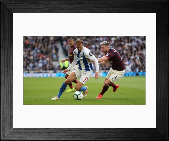 Framed Print : Brighton and Hove Albion vs. Newcastle United: A Premier League Showdown at American Express Community Stadium (27APR19) Framed Print : Brighton and Hove Albion vs. Newcastle United: A Premier League Showdown at American Express Community Stadium (27APR19)