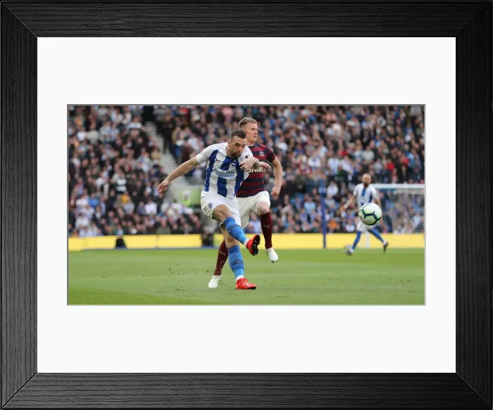 Framed Print : Intense Premier League Showdown: Brighton & Hove Albion vs. Newcastle United (27APR19) Framed Print : Intense Premier League Showdown: Brighton & Hove Albion vs. Newcastle United (27APR19)