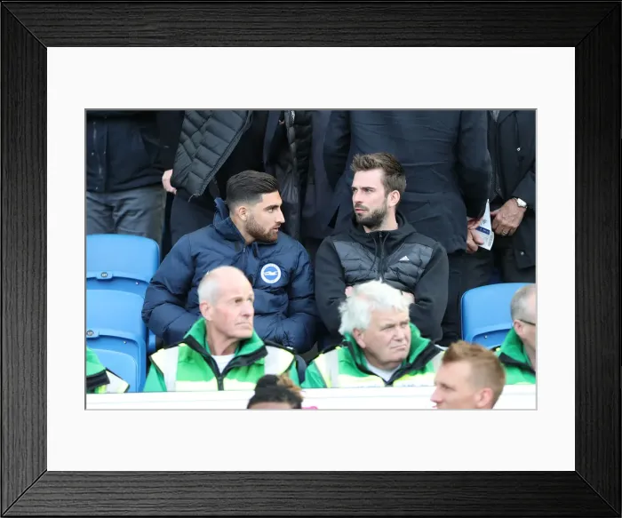 Framed Print : Premier League Showdown: Brighton & Hove Albion vs. Newcastle United (27APR19) - American Express Community Stadium Framed Print : Premier League Showdown: Brighton & Hove Albion vs. Newcastle United (27APR19) - American Express Community Stadium