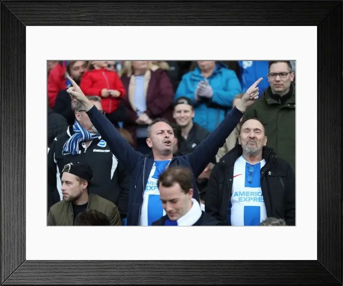 Framed Print : Brighton and Hove Albion vs. Newcastle United: A Premier League Clash at American Express Community Stadium (27APR19) Framed Print : Brighton and Hove Albion vs. Newcastle United: A Premier League Clash at American Express Community Stadium (27APR19)