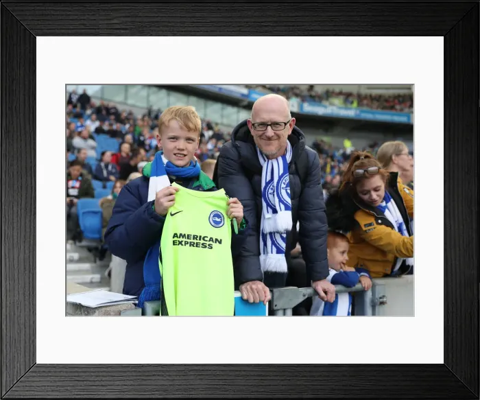 Framed Print : Premier League Showdown: Brighton & Hove Albion vs. Newcastle United (27APR19) - American Express Community Stadium Framed Print : Premier League Showdown: Brighton & Hove Albion vs. Newcastle United (27APR19) - American Express Community Stadium