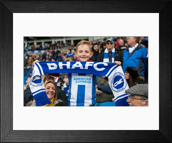 Framed Print : Premier League Showdown: Brighton & Hove Albion vs. Newcastle United (27APR19) - American Express Community Stadium Framed Print : Premier League Showdown: Brighton & Hove Albion vs. Newcastle United (27APR19) - American Express Community Stadium