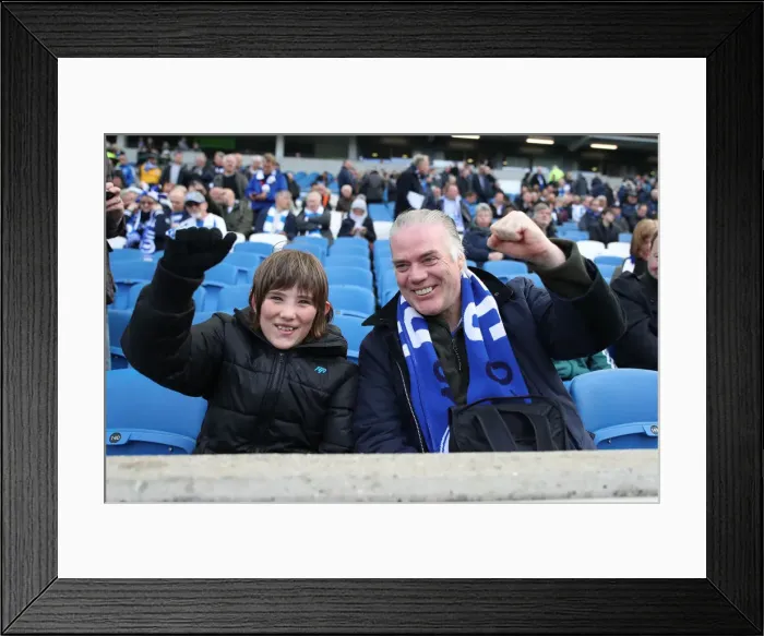 Framed Print : Premier League Showdown: Brighton & Hove Albion vs. Newcastle United (27APR19) Framed Print : Premier League Showdown: Brighton & Hove Albion vs. Newcastle United (27APR19)