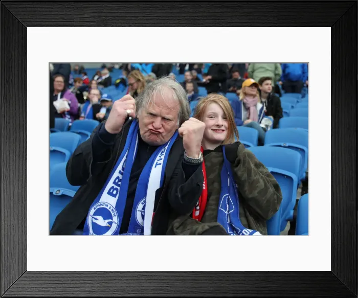 Framed Print : Premier League Showdown: Brighton & Hove Albion vs. Newcastle United (27APR19) - American Express Community Stadium Framed Print : Premier League Showdown: Brighton & Hove Albion vs. Newcastle United (27APR19) - American Express Community Stadium