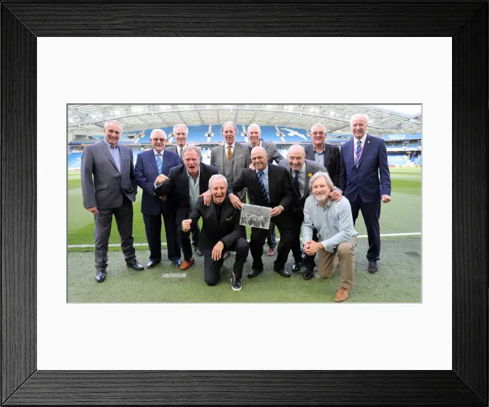 Framed Print : Premier League Showdown: Brighton & Hove Albion vs. Newcastle United (27APR19) - American Express Community Stadium Framed Print : Premier League Showdown: Brighton & Hove Albion vs. Newcastle United (27APR19) - American Express Community Stadium