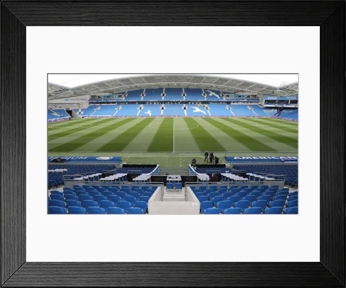 Framed Print : Premier League Showdown: Brighton & Hove Albion vs. Newcastle United (27APR19) - American Express Community Stadium Framed Print : Premier League Showdown: Brighton & Hove Albion vs. Newcastle United (27APR19) - American Express Community Stadium