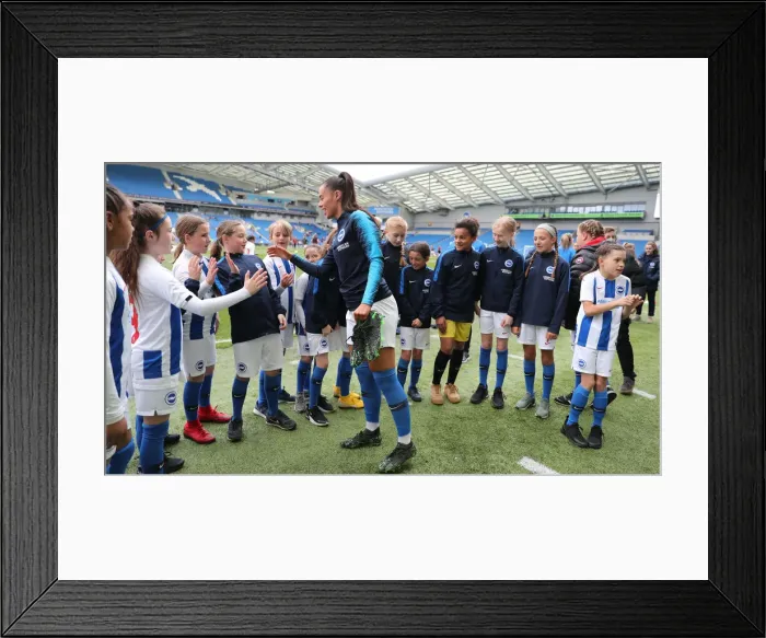 Framed Print : Brighton and Hove Albion Women vs. Arsenal Women: WSL Clash at American Express Community Stadium (29APR19) - Intense Action from the Women's Super League Match Framed Print : Brighton and Hove Albion Women vs. Arsenal Women: WSL Clash at American Express Community Stadium (29APR19) - Intense Action from the Women's Super League Match