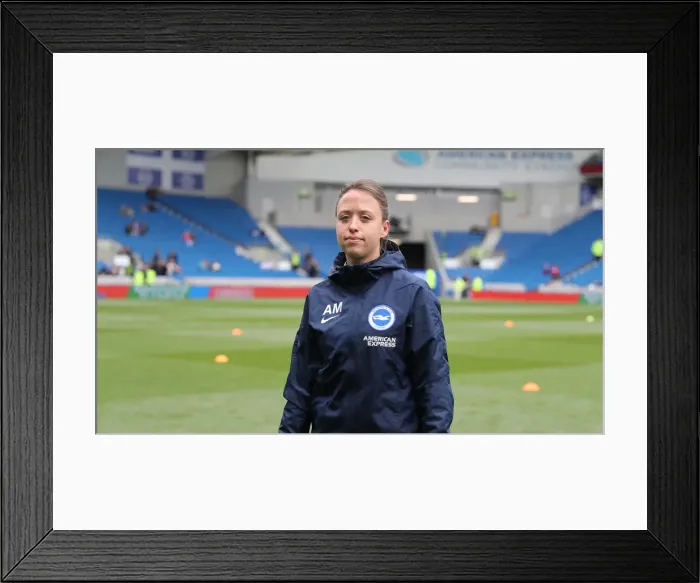 Framed Print : Brighton and Hove Albion Women vs. Arsenal Women: WSL Clash at American Express Community Stadium (29APR19) - Intense Action from the Women's Super League Match Framed Print : Brighton and Hove Albion Women vs. Arsenal Women: WSL Clash at American Express Community Stadium (29APR19) - Intense Action from the Women's Super League Match