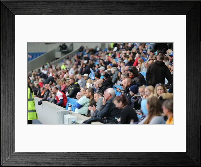 Framed Print : Brighton and Hove Albion Women vs Arsenal Women: WSL Clash at American Express Community Stadium (29APR19) - Intense Match Action Framed Print : Brighton and Hove Albion Women vs Arsenal Women: WSL Clash at American Express Community Stadium (29APR19) - Intense Match Action