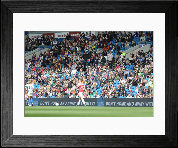 Framed Print : Brighton and Hove Albion Women vs. Arsenal Women: WSL Clash at American Express Community Stadium (29APR19) - Intense Match Action Framed Print : Brighton and Hove Albion Women vs. Arsenal Women: WSL Clash at American Express Community Stadium (29APR19) - Intense Match Action