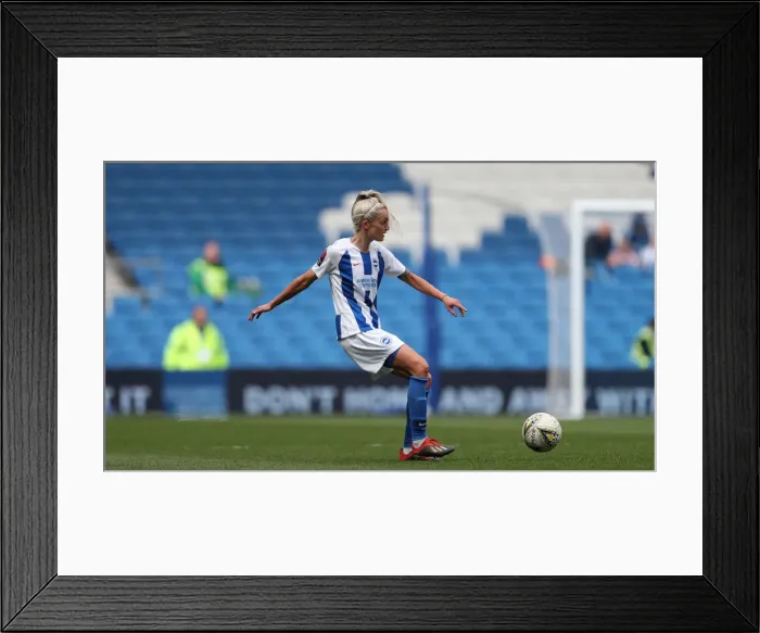 Framed Print : Brighton and Hove Albion Women vs. Arsenal Women: WSL Clash at American Express Community Stadium (29APR19) - Intense Match Action Framed Print : Brighton and Hove Albion Women vs. Arsenal Women: WSL Clash at American Express Community Stadium (29APR19) - Intense Match Action