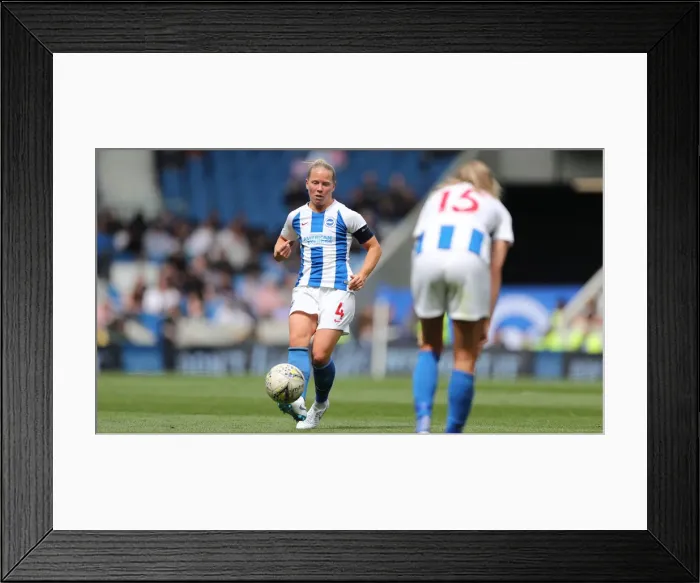 Framed Print : Brighton and Hove Albion Women vs. Arsenal Women: WSL Clash at American Express Community Stadium (29APR19) - Intense Action from the Women's Super League Match Framed Print : Brighton and Hove Albion Women vs. Arsenal Women: WSL Clash at American Express Community Stadium (29APR19) - Intense Action from the Women's Super League Match