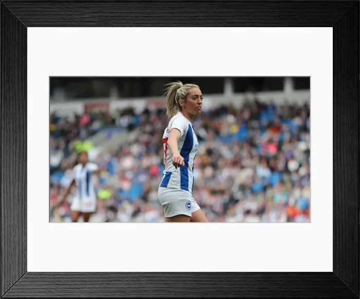 Framed Print : Brighton and Hove Albion Women vs Arsenal Women: WSL Clash at American Express Community Stadium (29APR19) - Intense Match Action Framed Print : Brighton and Hove Albion Women vs Arsenal Women: WSL Clash at American Express Community Stadium (29APR19) - Intense Match Action