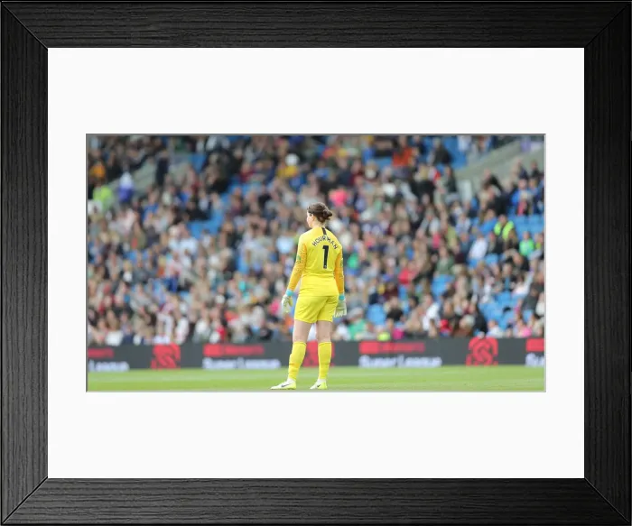 Framed Print : Brighton and Hove Albion Women vs. Arsenal Women: WSL Clash at American Express Community Stadium (29APR19) - Intense Match Action Framed Print : Brighton and Hove Albion Women vs. Arsenal Women: WSL Clash at American Express Community Stadium (29APR19) - Intense Match Action