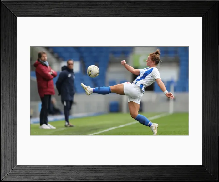 Framed Print : Brighton and Hove Albion Women vs Arsenal Women: WSL Clash at American Express Community Stadium (29APR19) - Intense Action from the Women's Super League Match Framed Print : Brighton and Hove Albion Women vs Arsenal Women: WSL Clash at American Express Community Stadium (29APR19) - Intense Action from the Women's Super League Match