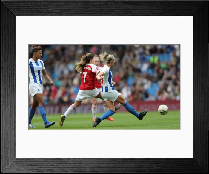 Framed Print : Brighton and Hove Albion Women vs. Arsenal Women: WSL Clash at American Express Community Stadium (29APR19) - Intense Action from the Women's Super League Match Framed Print : Brighton and Hove Albion Women vs. Arsenal Women: WSL Clash at American Express Community Stadium (29APR19) - Intense Action from the Women's Super League Match