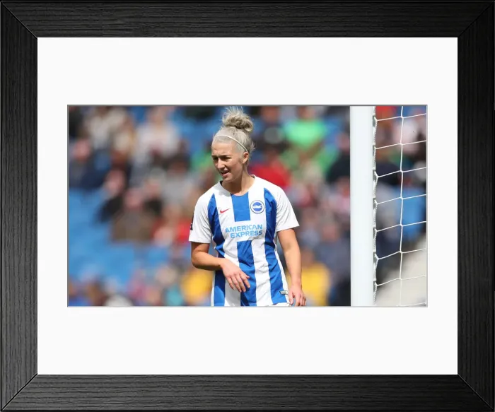 Framed Print : Brighton and Hove Albion Women vs. Arsenal Women: WSL Clash at American Express Community Stadium (29APR19) - Intense Action from the Women's Super League Match Framed Print : Brighton and Hove Albion Women vs. Arsenal Women: WSL Clash at American Express Community Stadium (29APR19) - Intense Action from the Women's Super League Match