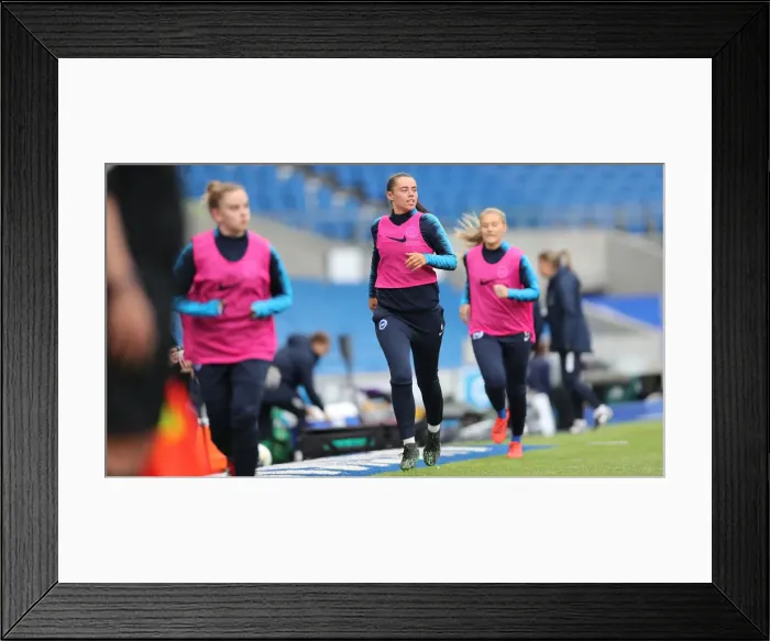 Framed Print : Brighton and Hove Albion Women vs Arsenal Women: WSL Clash at American Express Community Stadium (29APR19) - Intense Action from the Women's Super League Match Framed Print : Brighton and Hove Albion Women vs Arsenal Women: WSL Clash at American Express Community Stadium (29APR19) - Intense Action from the Women's Super League Match