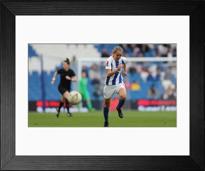 Framed Print : Brighton & Hove Albion Women vs. Arsenal Women: WSL Clash at American Express Community Stadium (29APR19) - Intense Match Action Framed Print : Brighton & Hove Albion Women vs. Arsenal Women: WSL Clash at American Express Community Stadium (29APR19) - Intense Match Action