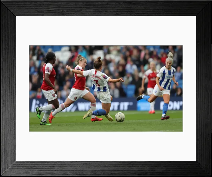 Framed Print : Brighton and Hove Albion Women vs. Arsenal Women: WSL Clash at American Express Community Stadium (29APR19) - Intense Action from the Women's Super League Match Framed Print : Brighton and Hove Albion Women vs. Arsenal Women: WSL Clash at American Express Community Stadium (29APR19) - Intense Action from the Women's Super League Match
