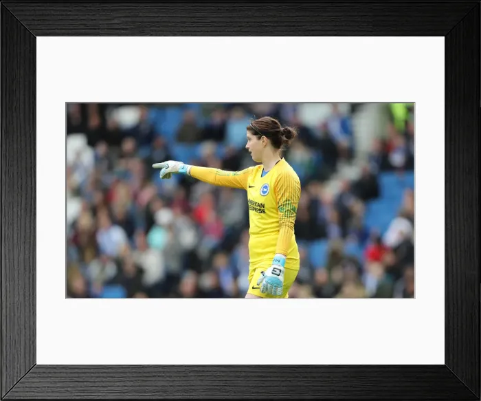 Framed Print : Brighton and Hove Albion Women vs Arsenal Women: WSL Clash at American Express Community Stadium (29APR19) - Intense Match Action Framed Print : Brighton and Hove Albion Women vs Arsenal Women: WSL Clash at American Express Community Stadium (29APR19) - Intense Match Action