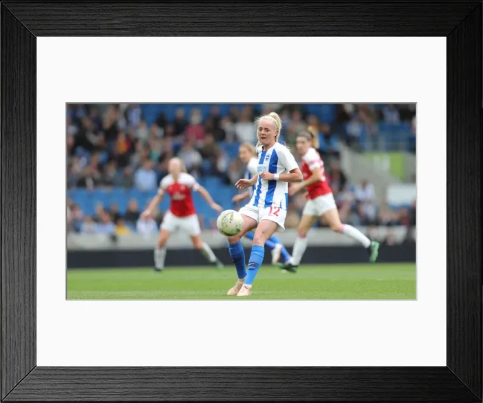 Framed Print : Brighton & Hove Albion Women vs. Arsenal Women: WSL Clash at American Express Community Stadium (29APR19) - Intense Action from the Women's Super League Match Framed Print : Brighton & Hove Albion Women vs. Arsenal Women: WSL Clash at American Express Community Stadium (29APR19) - Intense Action from the Women's Super League Match