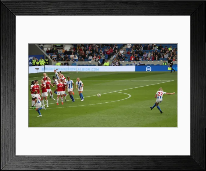 Framed Print : Brighton and Hove Albion Women vs Arsenal Women: WSL Clash at American Express Community Stadium (29APR19) - Intense Match Action Framed Print : Brighton and Hove Albion Women vs Arsenal Women: WSL Clash at American Express Community Stadium (29APR19) - Intense Match Action