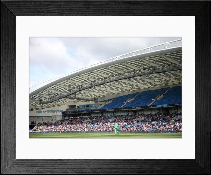 Framed Print : Brighton and Hove Albion Women vs. Arsenal Women: WSL Clash at American Express Community Stadium (29APR19) - Intense Match Action Framed Print : Brighton and Hove Albion Women vs. Arsenal Women: WSL Clash at American Express Community Stadium (29APR19) - Intense Match Action