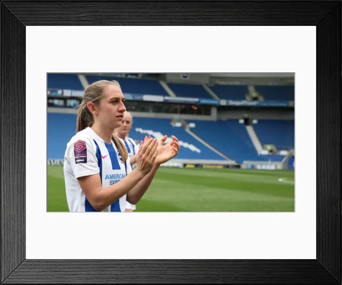 Framed Print : Brighton and Hove Albion Women vs Arsenal Women: WSL Clash at American Express Community Stadium (29APR19) - Intense Match Action Framed Print : Brighton and Hove Albion Women vs Arsenal Women: WSL Clash at American Express Community Stadium (29APR19) - Intense Match Action