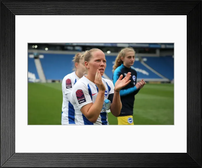 Framed Print : Brighton and Hove Albion Women vs Arsenal Women: WSL Clash at American Express Community Stadium (29APR19) - Intense Match Action Framed Print : Brighton and Hove Albion Women vs Arsenal Women: WSL Clash at American Express Community Stadium (29APR19) - Intense Match Action