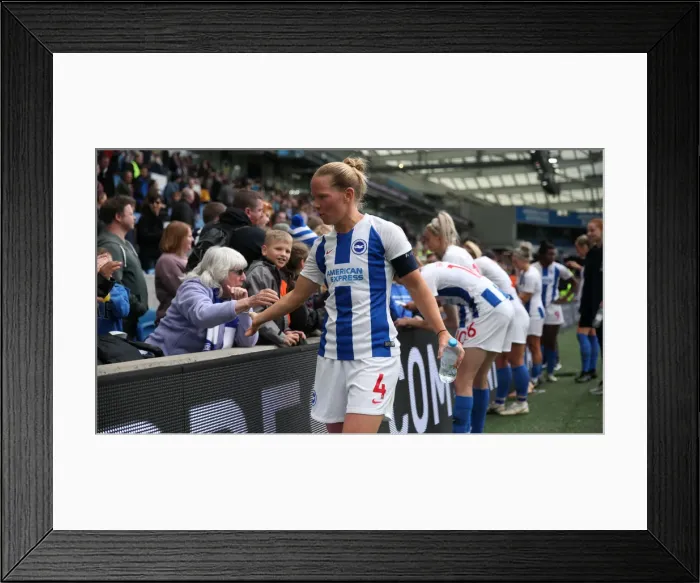 Framed Print : Brighton and Hove Albion Women vs. Arsenal Women: WSL Clash at American Express Community Stadium (29APR19) - Intense Match Action Framed Print : Brighton and Hove Albion Women vs. Arsenal Women: WSL Clash at American Express Community Stadium (29APR19) - Intense Match Action